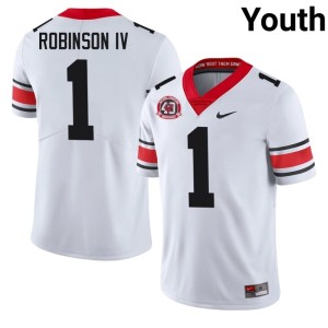 #1 Ellis Robinson IV DGDs Youth 1980 National Champions 40th Anniversary Alumni Jersey - White