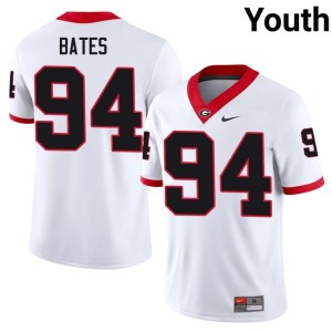 #94 Henry Bates Go Dawgs Youth High School Jerseys - White