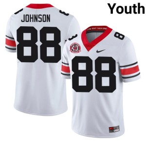 #88 Nasir Johnson DGDs Youth 1980 National Champions 40th Anniversary 2026 Jerseys - White