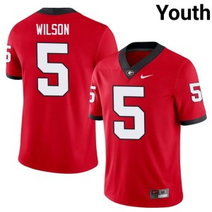 #5 Raylen Wilson UGA Bulldogs Youth 2026-27 Jersey - Red