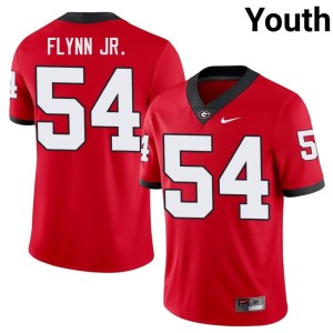#54 Waltclaire Flynn Jr. Dawgs Youth Game Jersey - Red