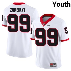 #99 Harran Zureikat DGDs Youth Game Jerseys - White