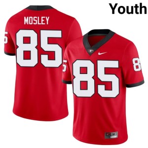 #85 Ryan Mosley University of Georgia Youth High School Jerseys - Red