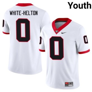 #0 Sacovie White-Helton Dawgs Youth 2026 Jersey - White