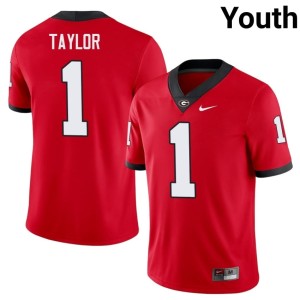 #1 Talyn Taylor Go Dawgs Youth Alumni Jerseys - Red