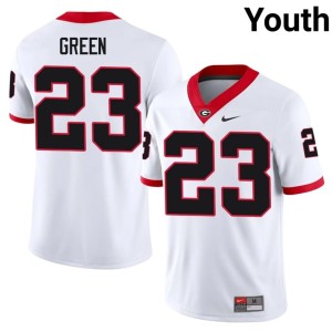 #23 Tyriq Green Go Dawgs Youth Stitched Jerseys - White