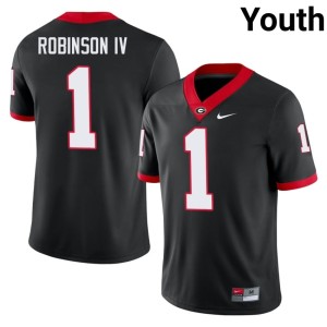 #1 Ellis Robinson IV Damn Good Dawgs Youth Alumni Jersey - Black