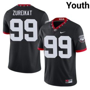 #99 Harran Zureikat DGDs Youth Mascot 100th Anniversary NCAA Jerseys - Black