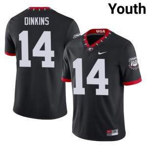 #14 Rasean Dinkins Go Dawgs Youth Mascot 100th Anniversary 2026 Jerseys - Black