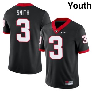 #3 Roquan Smith Dawgs Youth Stitched Jersey - Black