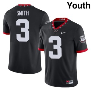 #3 Roquan Smith Go Dawgs Youth Mascot 100th Anniversary University Jersey - Black