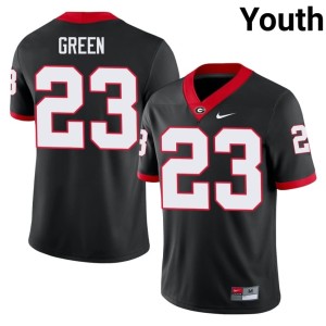 #23 Tyriq Green DGDs Youth College Jersey - Black