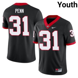 #31 Wade Penn Damn Good Dawgs Youth Player Jersey - Black