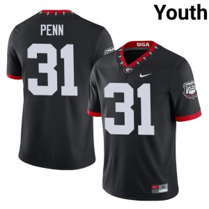 #31 Wade Penn DGDs Youth Mascot 100th Anniversary Alumni Jersey - Black