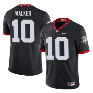 #10 Zayden Walker Damn Good Dawgs Men Mascot 100th Anniversary Player Jerseys - Black